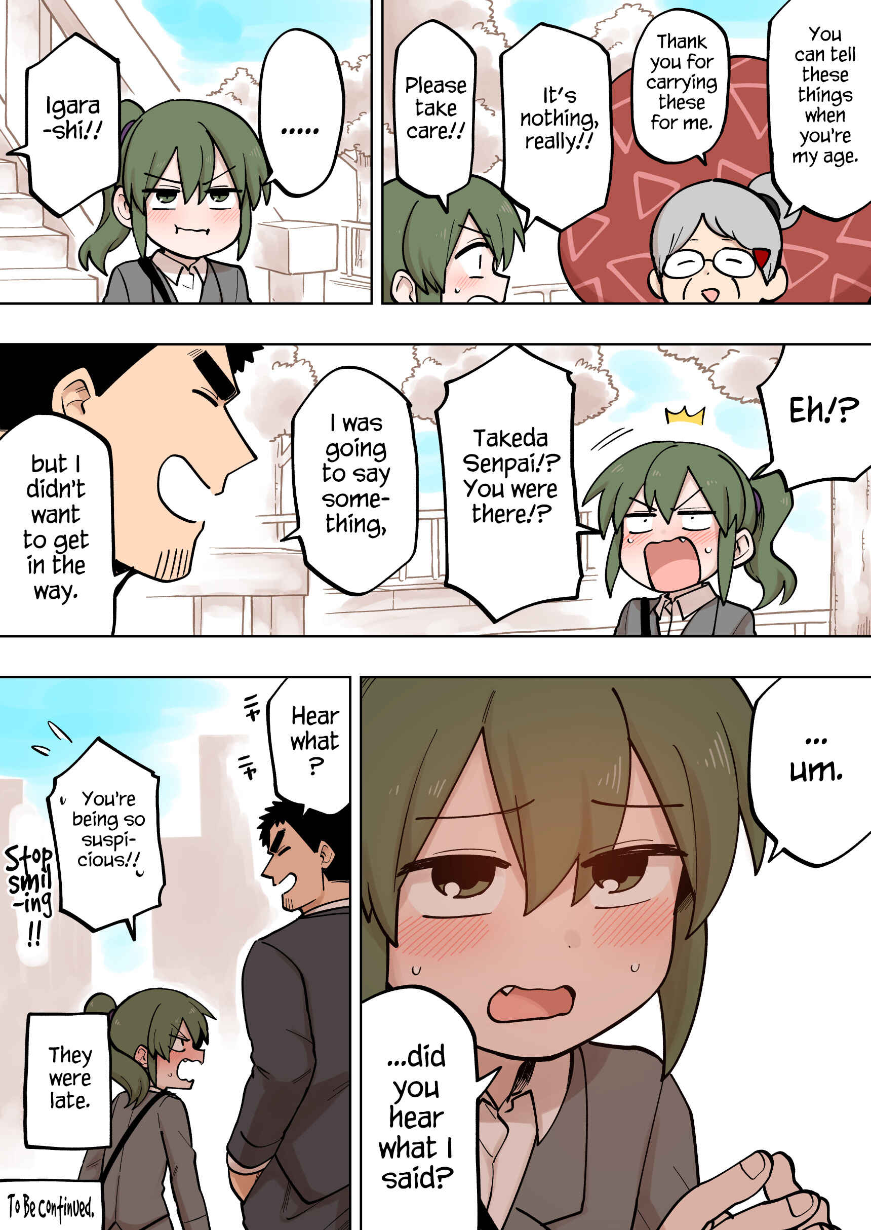 Page 4 Chapter 107 Senpai ga Uzai Kouhai no Hanashi