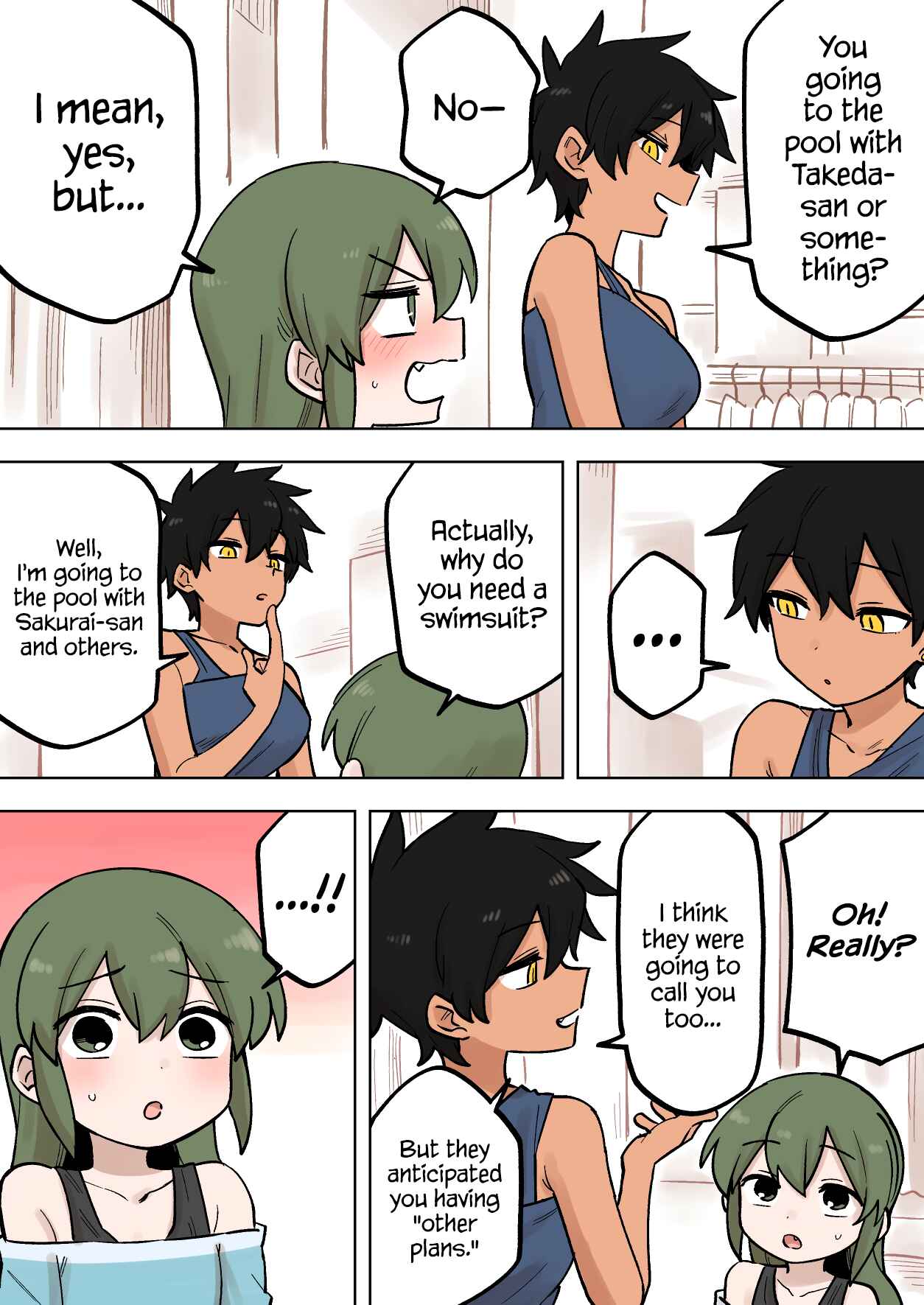 Page 2 Chapter 185 Senpai ga Uzai Kouhai no Hanashi