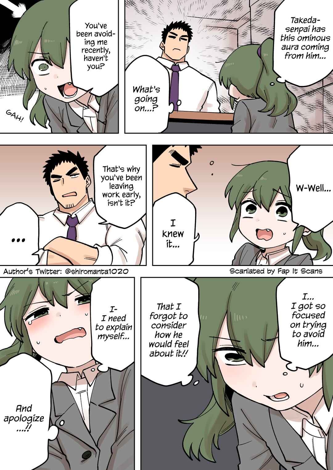 Page 3 Chapter 206 Senpai ga Uzai Kouhai no Hanashi