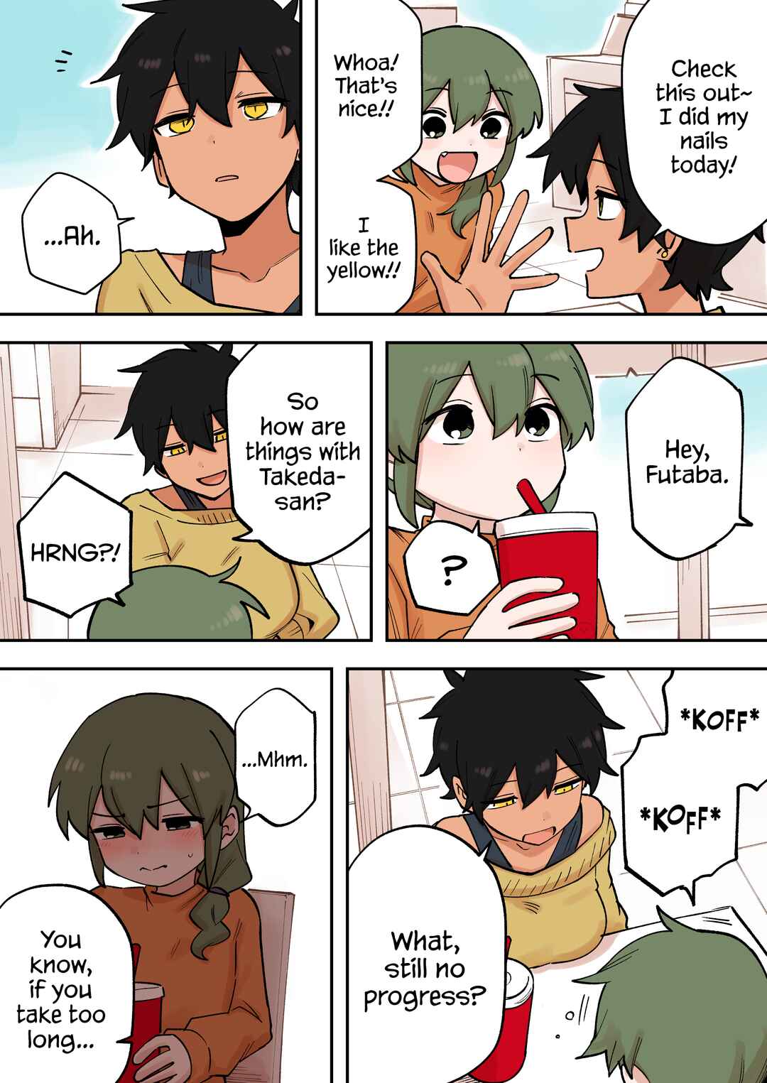 Page 1 Chapter 220 Senpai ga Uzai Kouhai no Hanashi