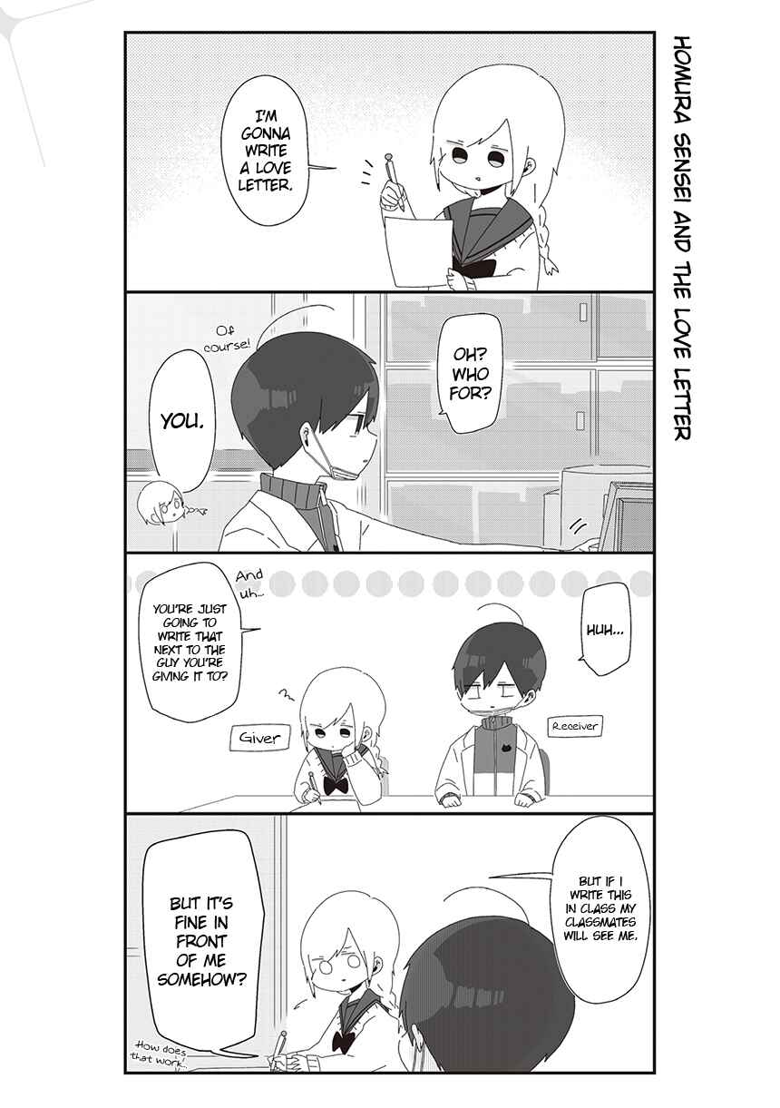 Page 1 Chapter 21 Homura-sensei Is Probably Unpopular