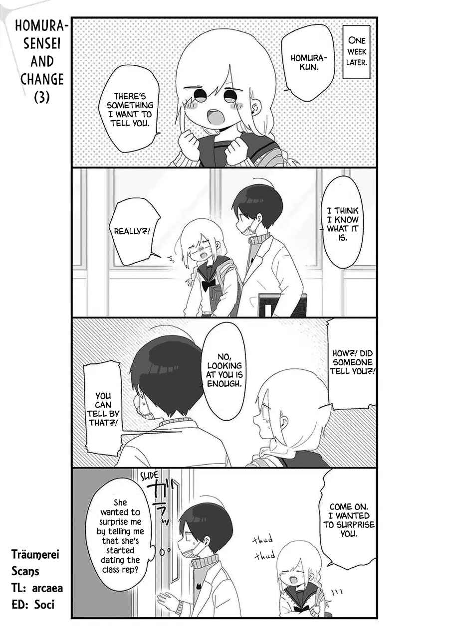 Page 1 Chapter 62 Homura-sensei Is Probably Unpopular