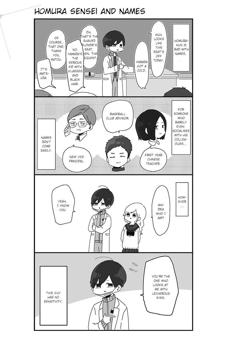 Page 1 Chapter 2 Homura-sensei Is Probably Unpopular