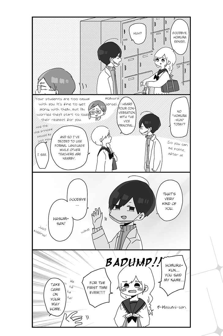 Page 4 Chapter 2 Homura-sensei Is Probably Unpopular
