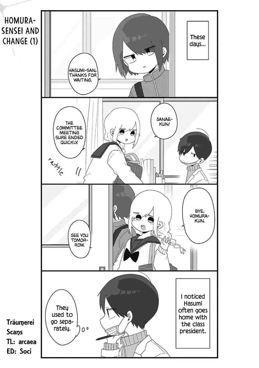 Page 1 Chapter 60 Homura-sensei Is Probably Unpopular
