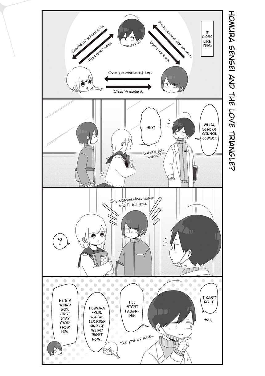 Page 1 Chapter 35 Homura-sensei Is Probably Unpopular