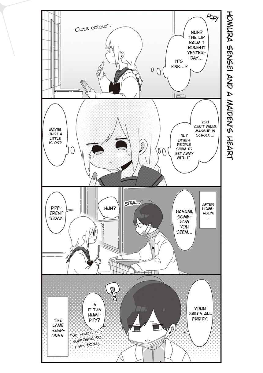 Page 1 Chapter 42 Homura-sensei Is Probably Unpopular