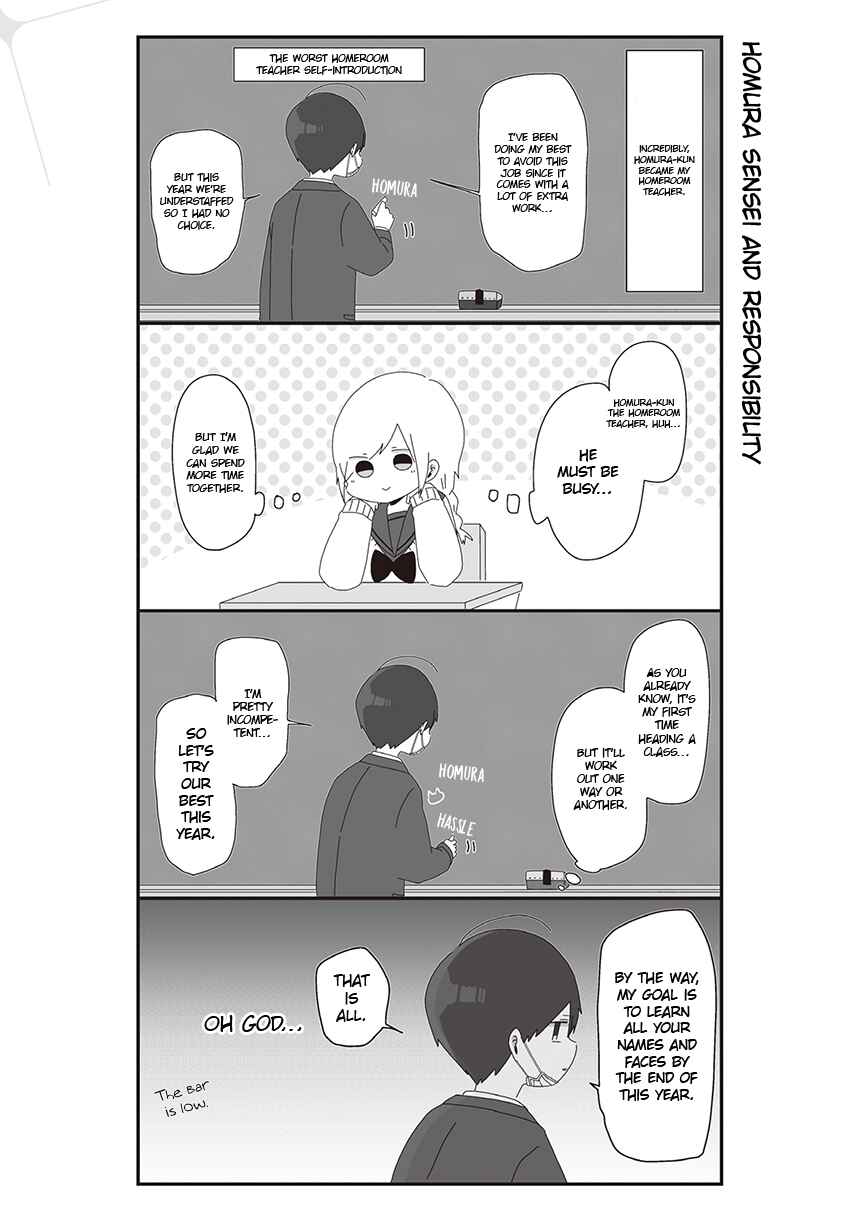 Page 1 Chapter 18 Homura-sensei Is Probably Unpopular