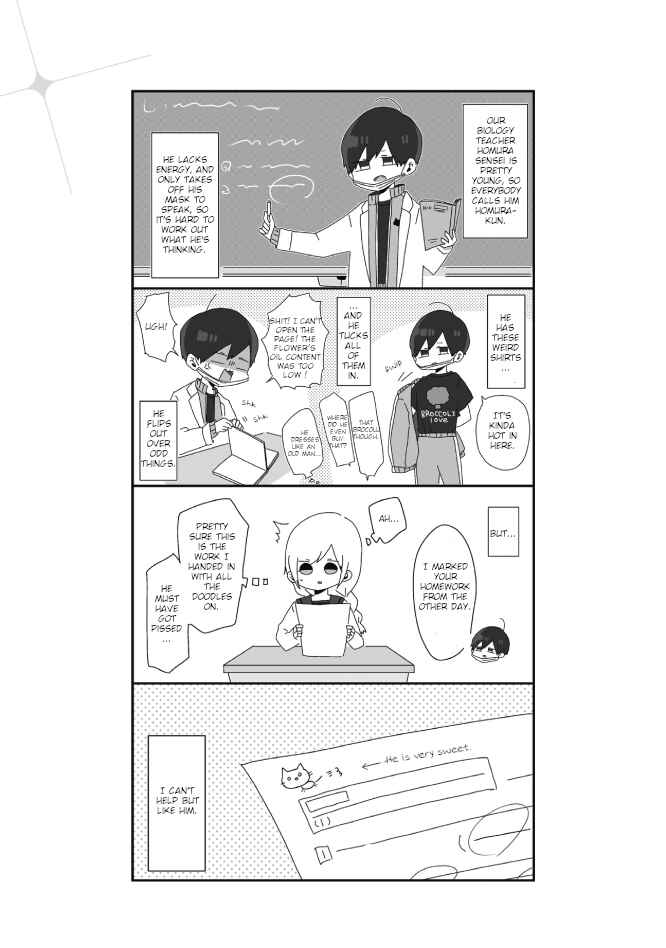 Page 2 Chapter 1 Homura-sensei Is Probably Unpopular
