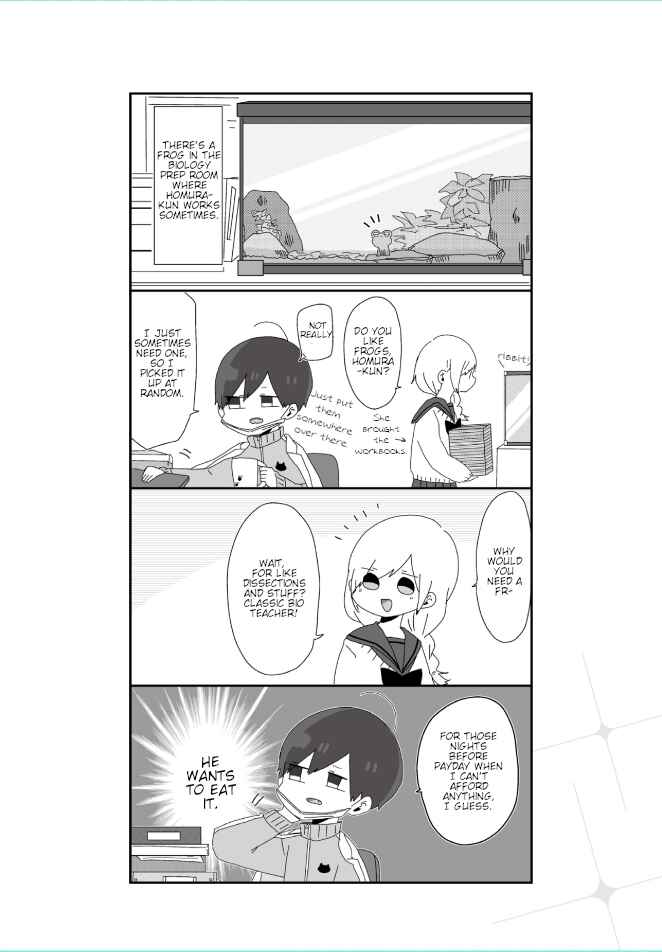 Page 3 Chapter 1 Homura-sensei Is Probably Unpopular