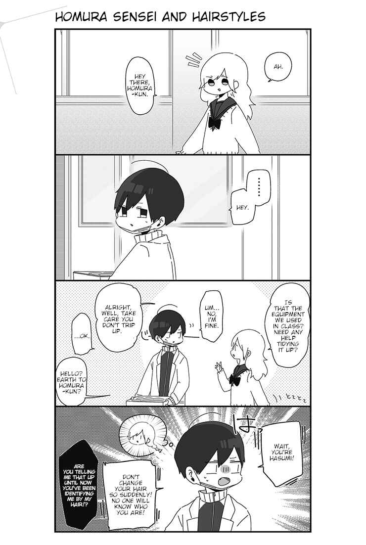 Page 1 Chapter 9 Homura-sensei Is Probably Unpopular