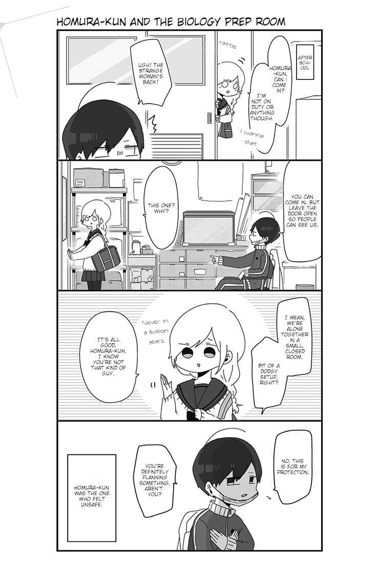 Page 1 Chapter 3 Homura-sensei Is Probably Unpopular