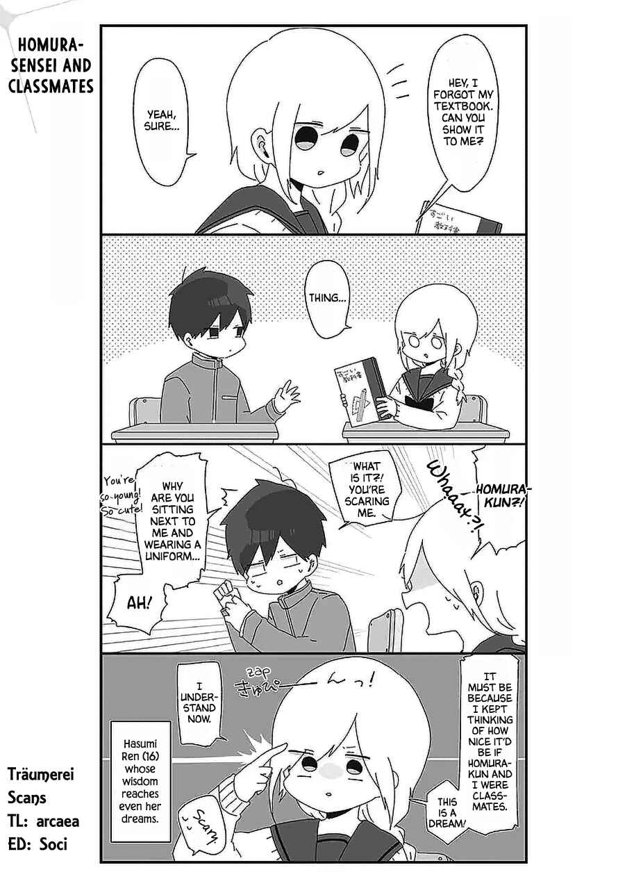 Page 1 Chapter 45 Homura-sensei Is Probably Unpopular