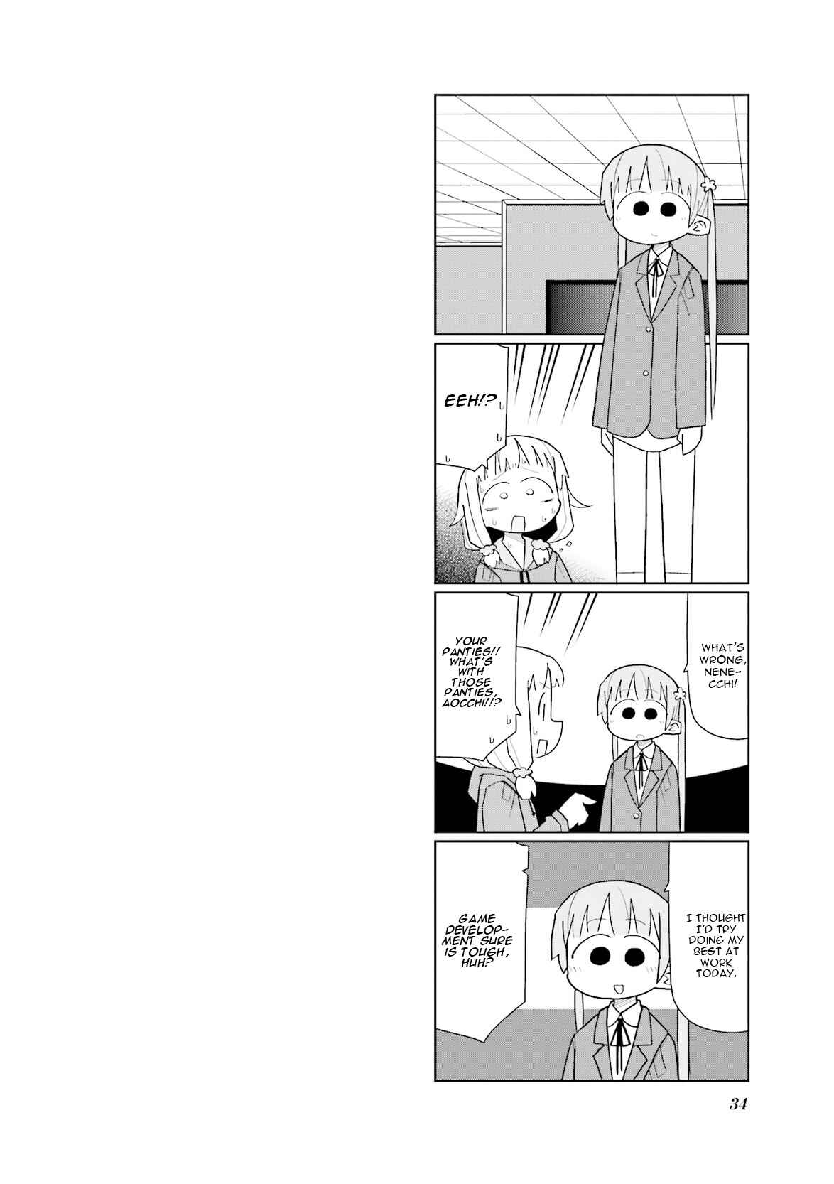 Page 2 Chapter 4 NEW GAME! Anthology Comic