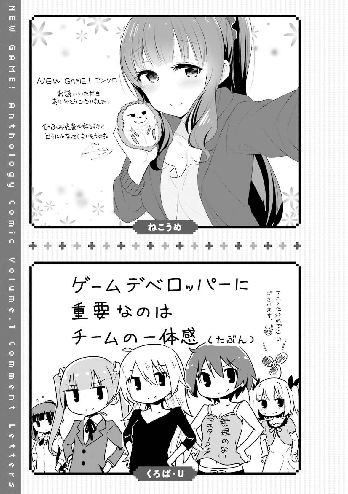 Page 11 Chapter 12 NEW GAME! Anthology Comic