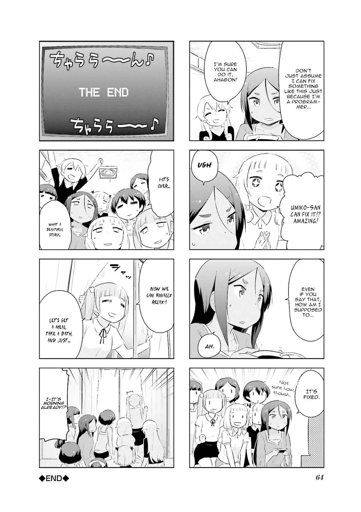 Page 8 Chapter 7 NEW GAME! Anthology Comic