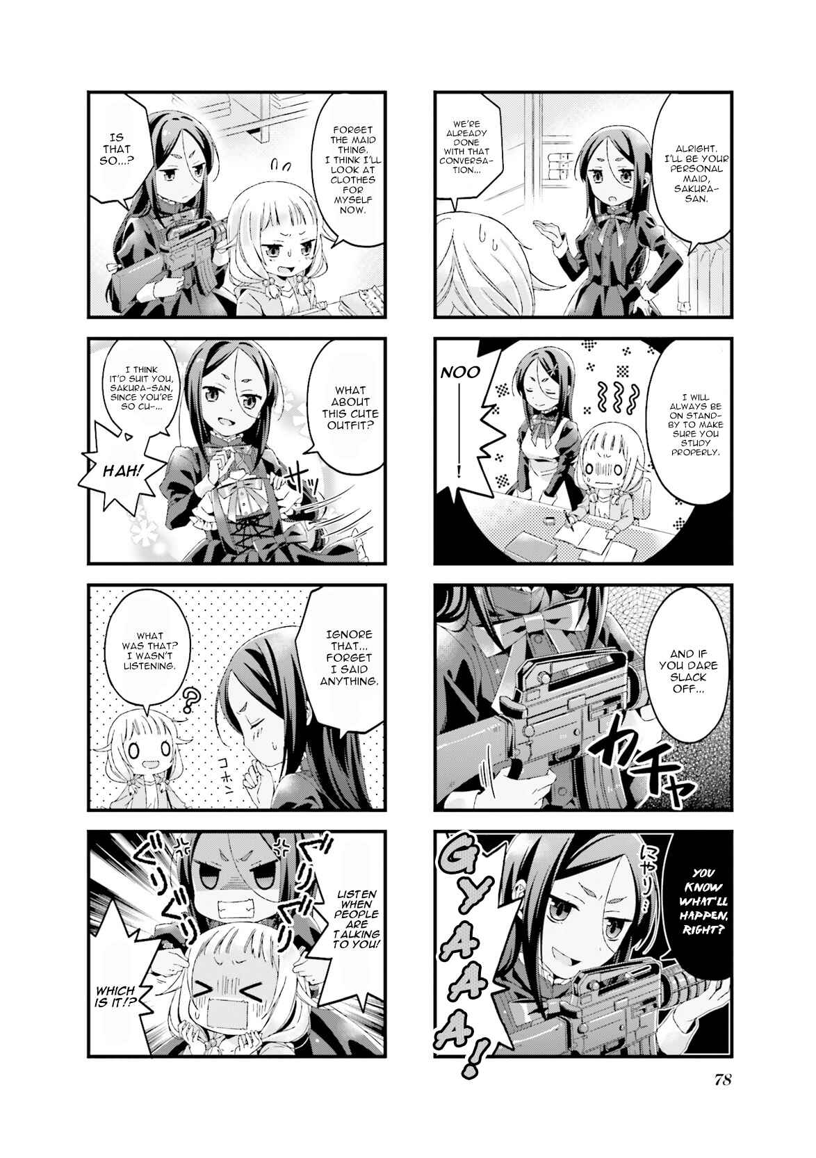 Page 4 Chapter 9 NEW GAME! Anthology Comic