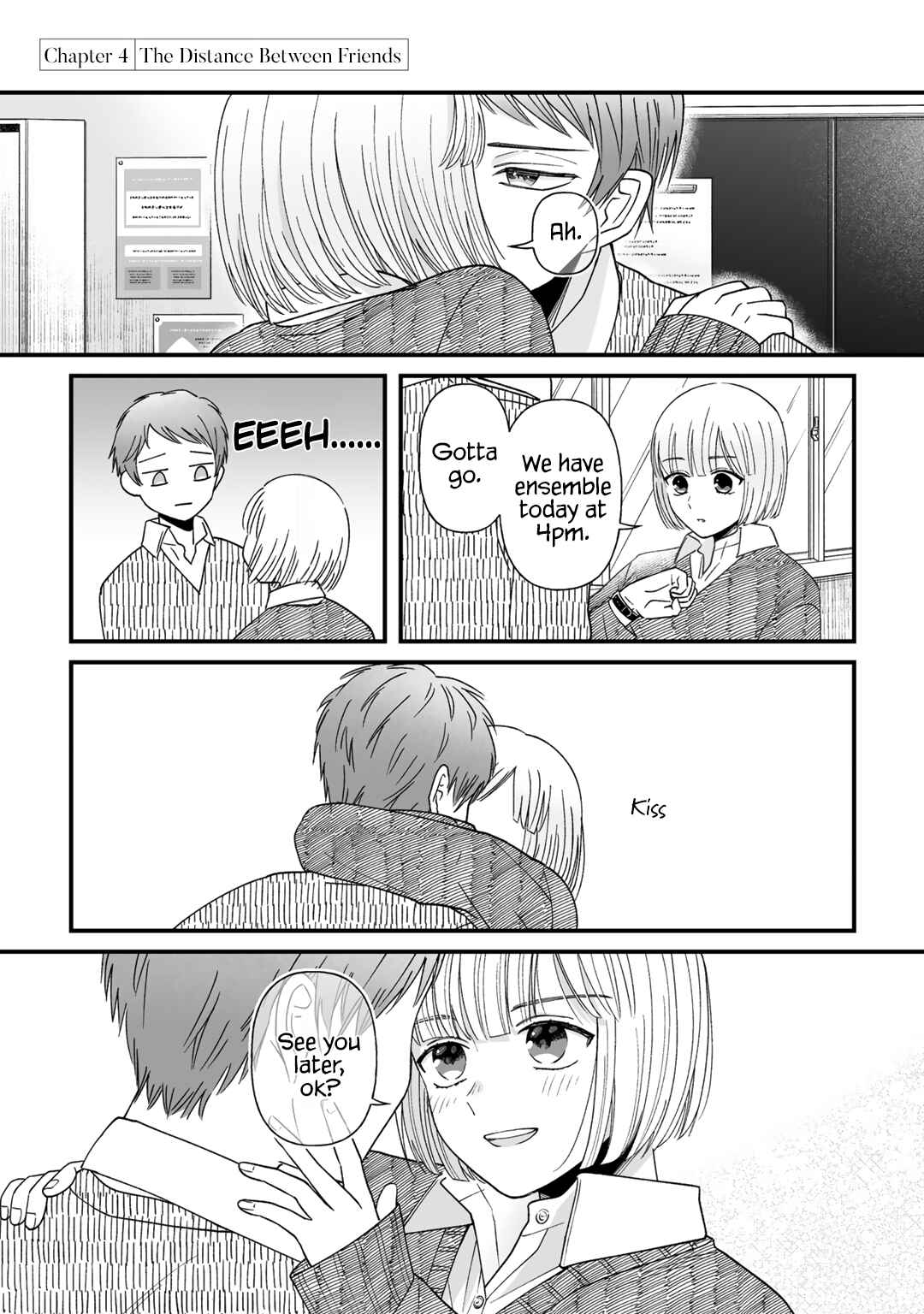 Page 1 Chapter 4 Yuri ni Hasamaru Otoko wa Shineba Ii?!