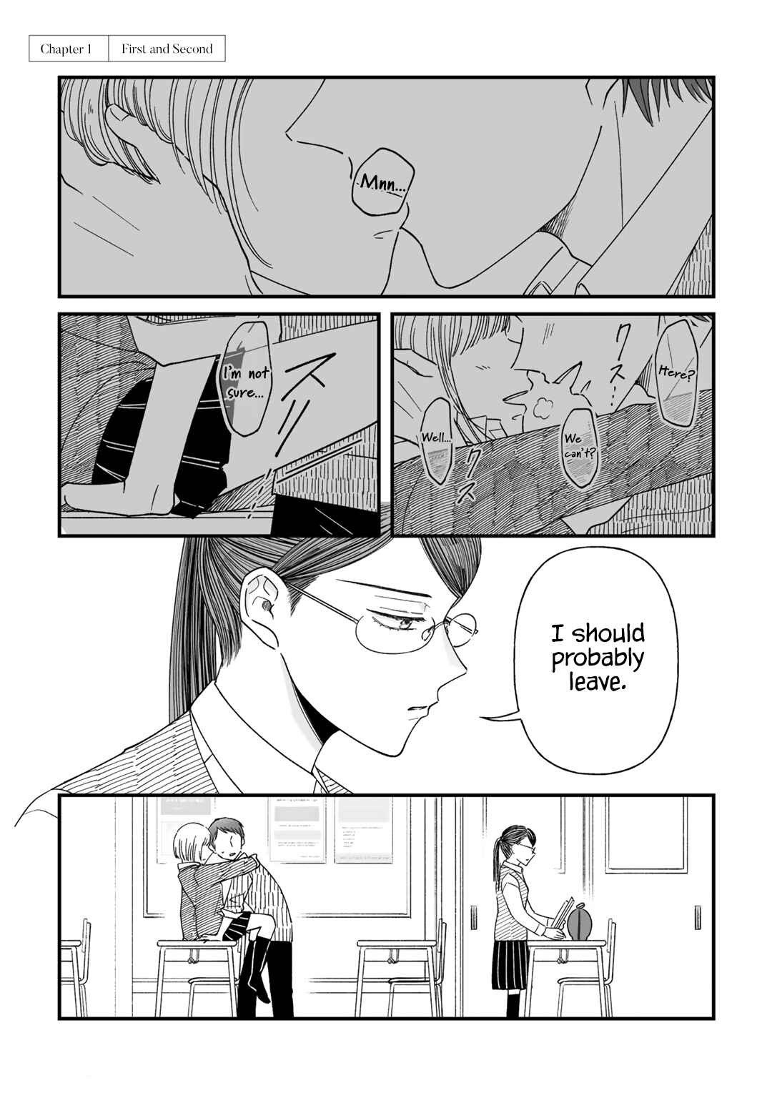 Page 4 Chapter 1 Yuri ni Hasamaru Otoko wa Shineba Ii?!