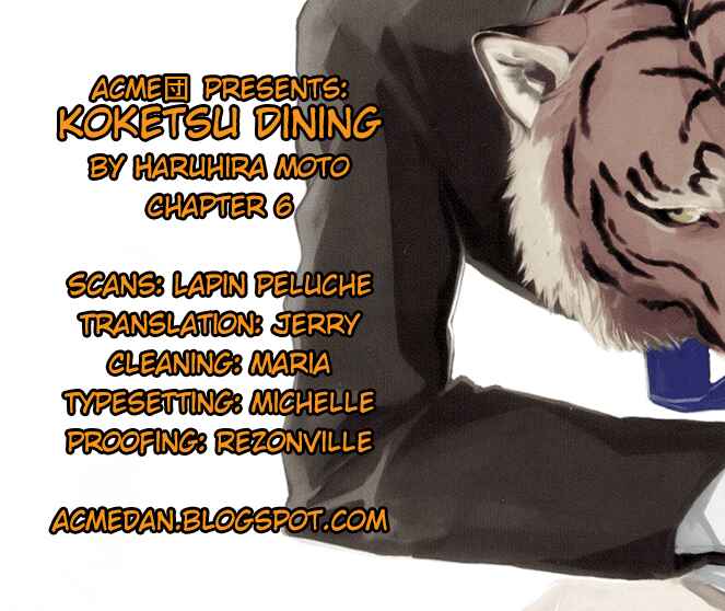 Page 1 Chapter 6 Koketsu Dining