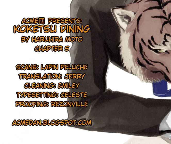 Page 1 Chapter 5 Koketsu Dining