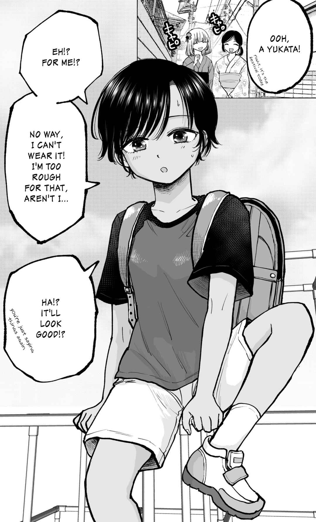 Page 1 Chapter Unknown_1cc5 I Entreated My Boyish Female Friend