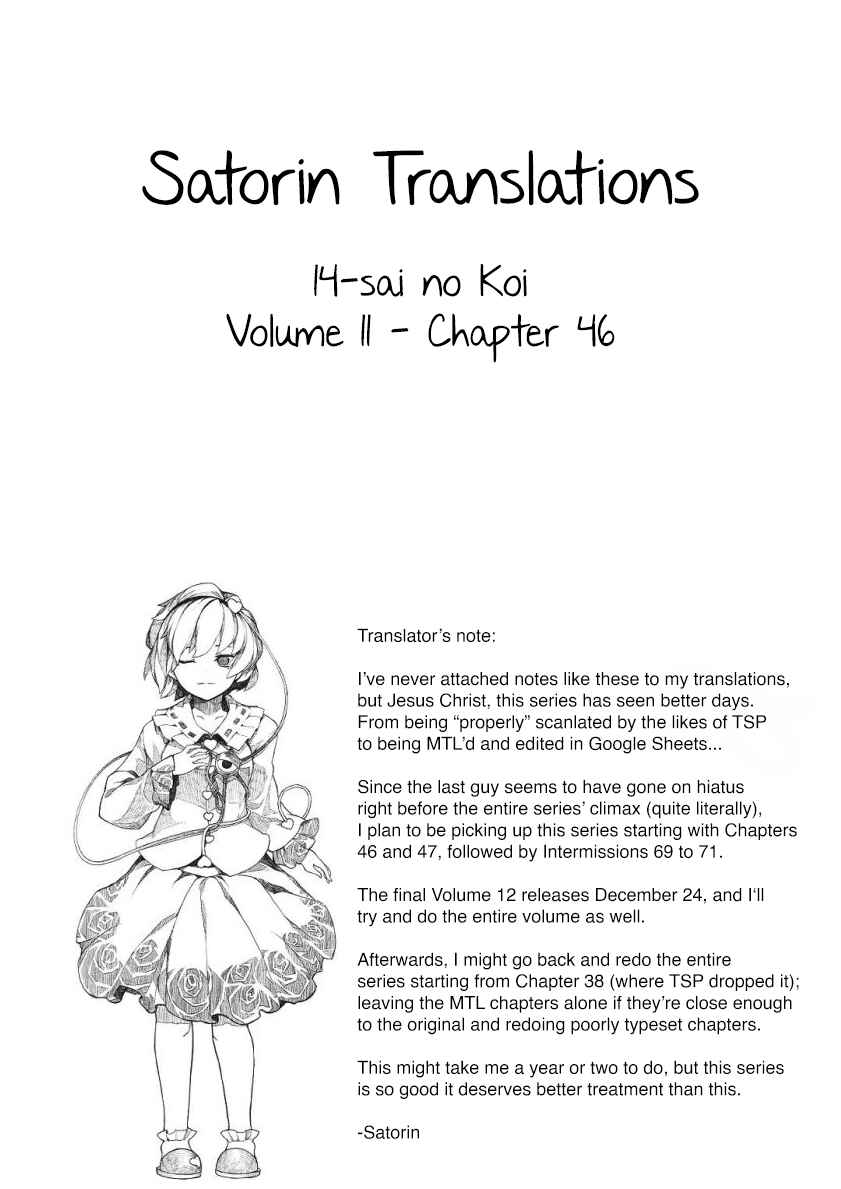 Page 37 Chapter 46 Love at Fourteen