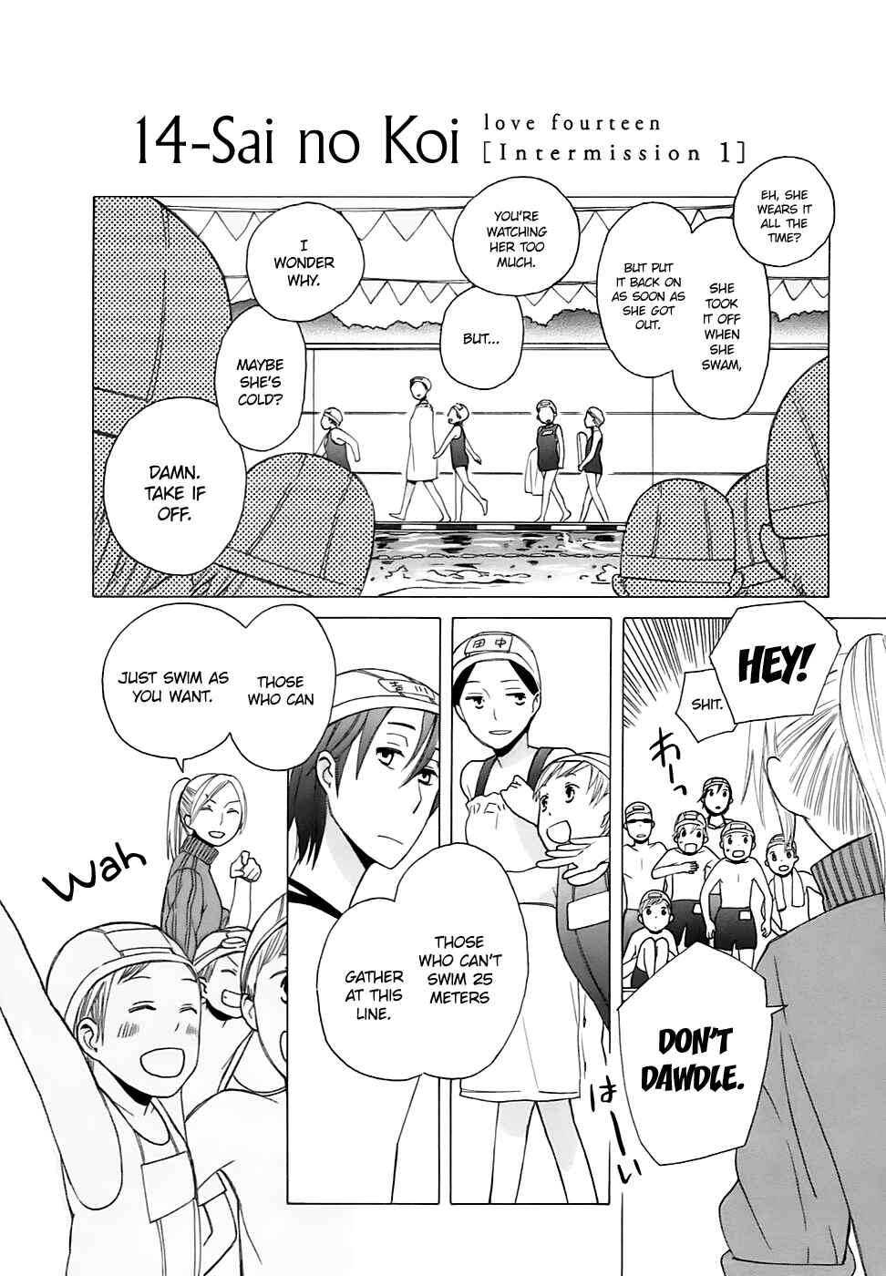 Page 2 Chapter 1.5 Love at Fourteen