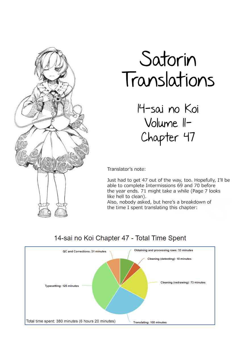 Page 37 Chapter 47 Love at Fourteen