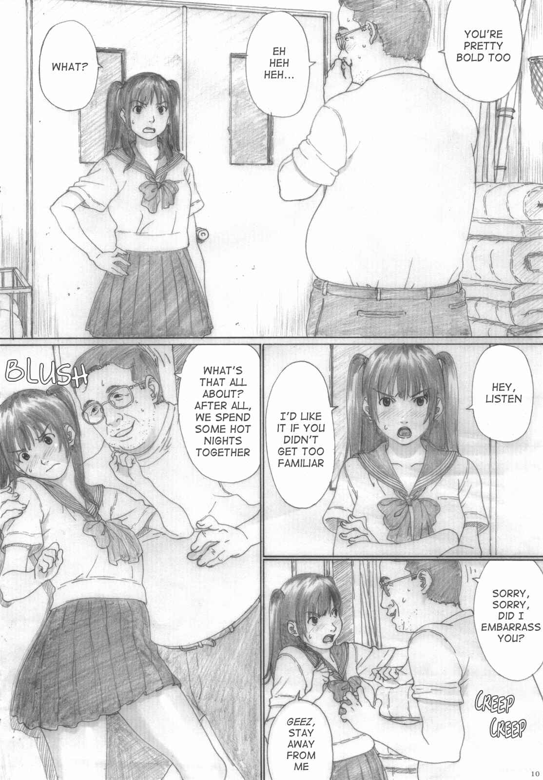 Page 10 Chapter 2 Suimitsu Shoujo