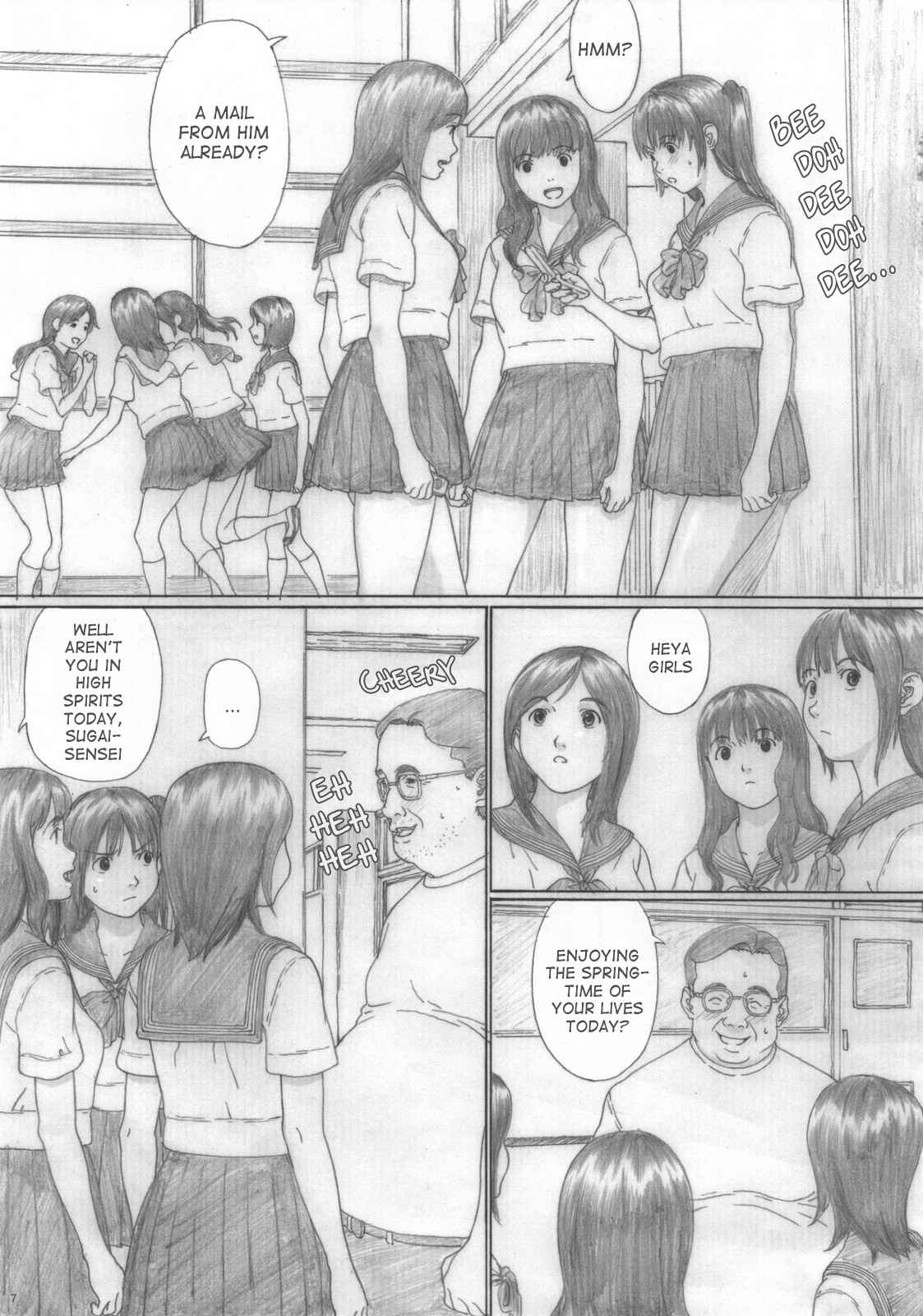 Page 7 Chapter 2 Suimitsu Shoujo
