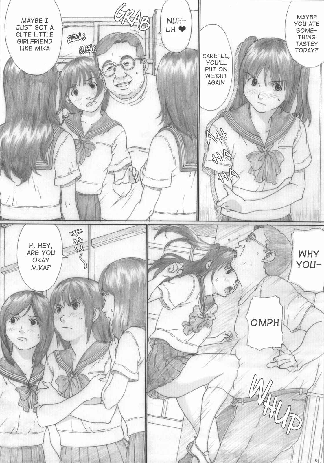 Page 8 Chapter 2 Suimitsu Shoujo