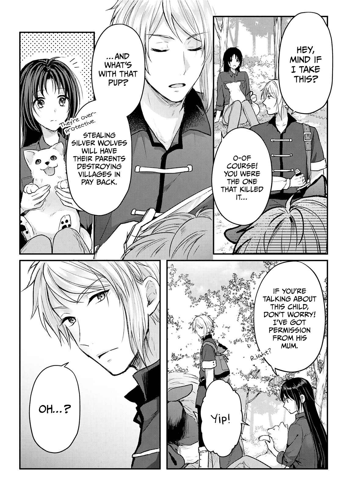 Page 3 Chapter 2 Midori no Mahou to Kaori no Tsukaite