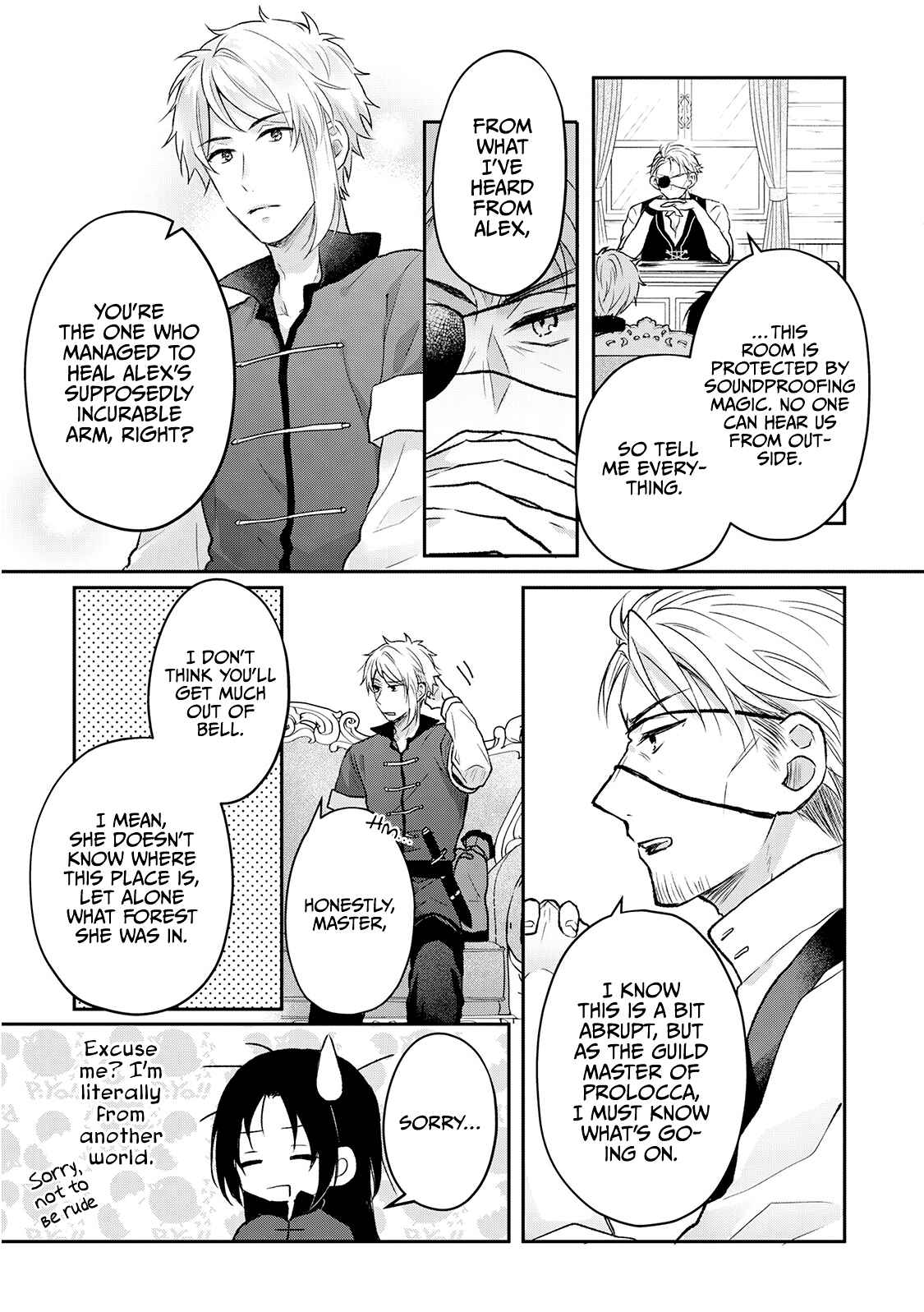 Page 13 Chapter 4 Midori no Mahou to Kaori no Tsukaite