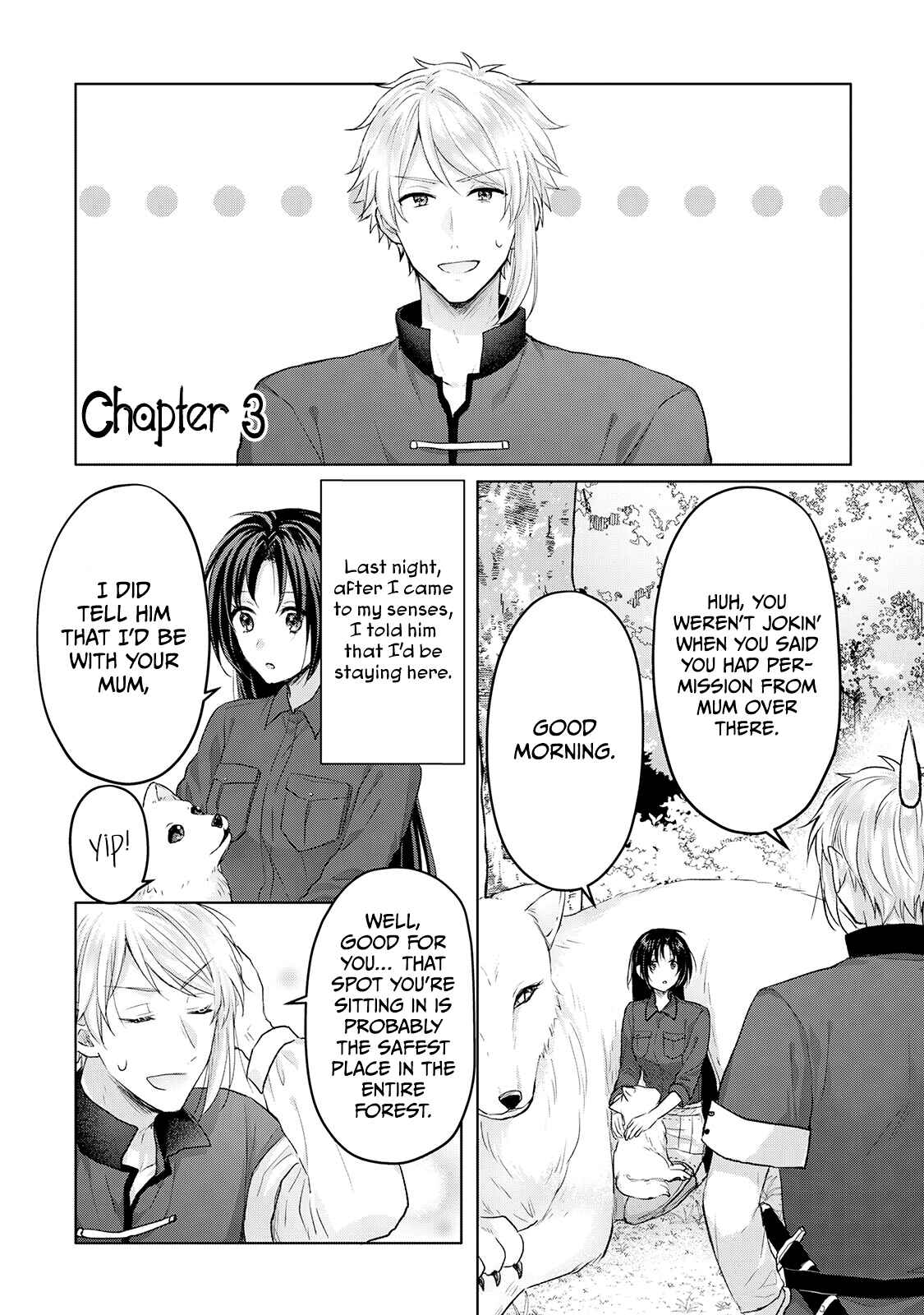 Page 1 Chapter 3 Midori no Mahou to Kaori no Tsukaite