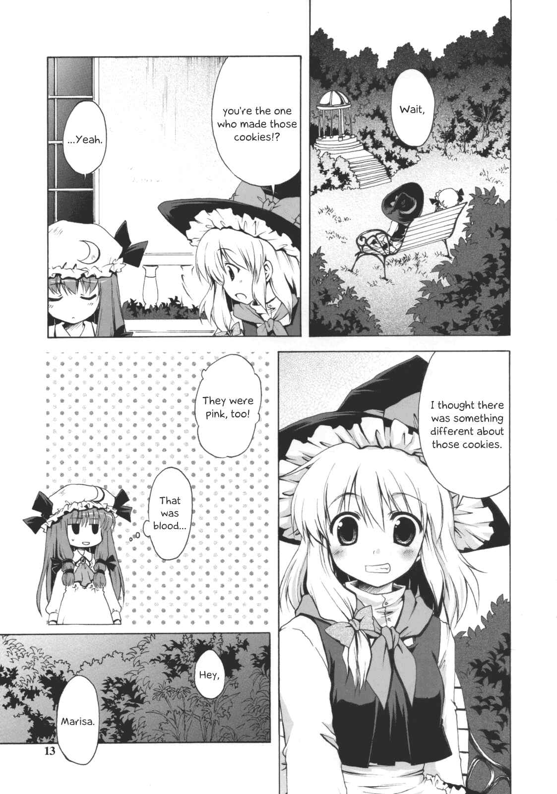 Page 13 Chapter Unknown_0bbf Touhou - Satou Shokan (Doujinshi)