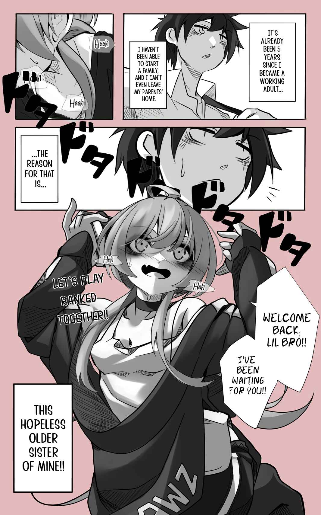 Page 1 Chapter 1 Aneki no Sei de Ie o Derarenai Hanashi