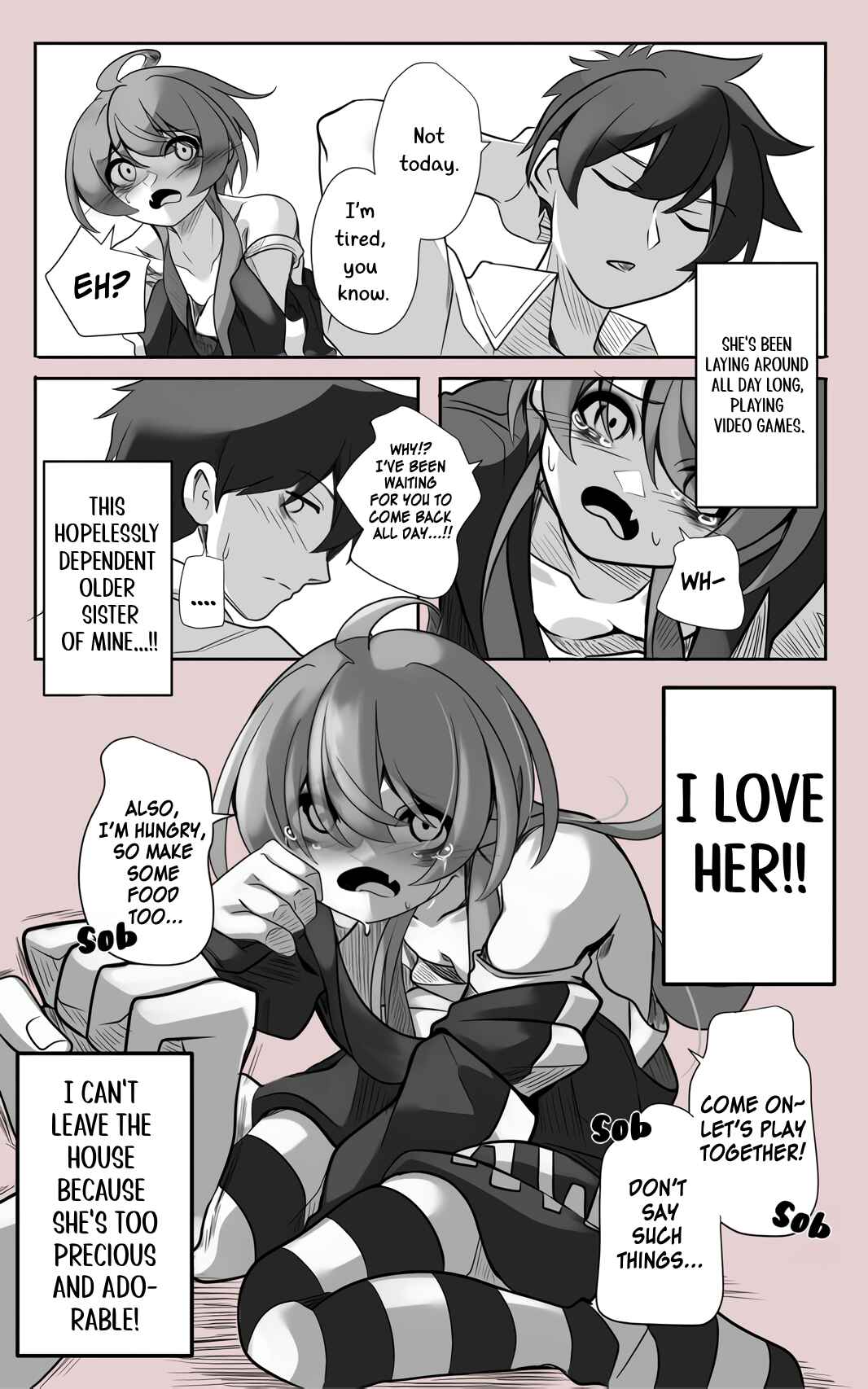 Page 2 Chapter 1 Aneki no Sei de Ie o Derarenai Hanashi