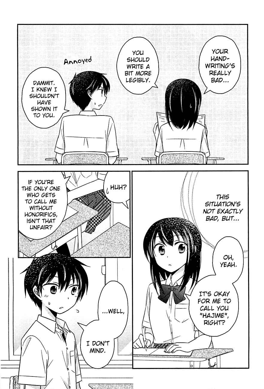 Page 9 Chapter 6 Bocchi na Bokura no Renai Jijou