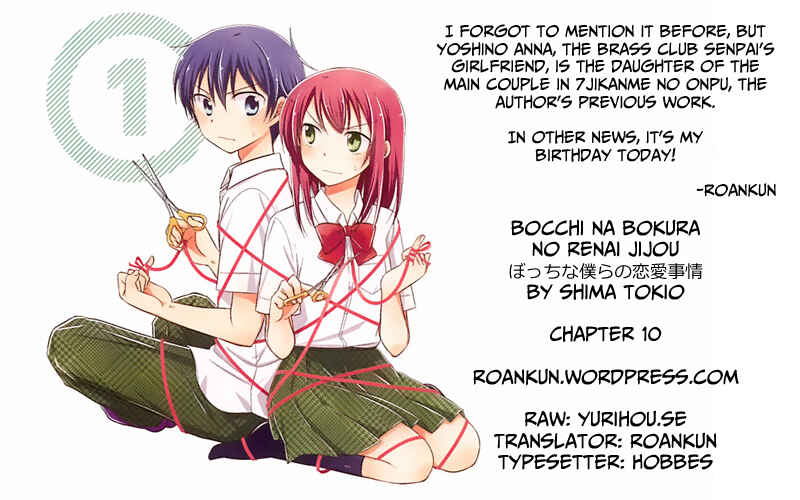 Page 25 Chapter 10 Bocchi na Bokura no Renai Jijou