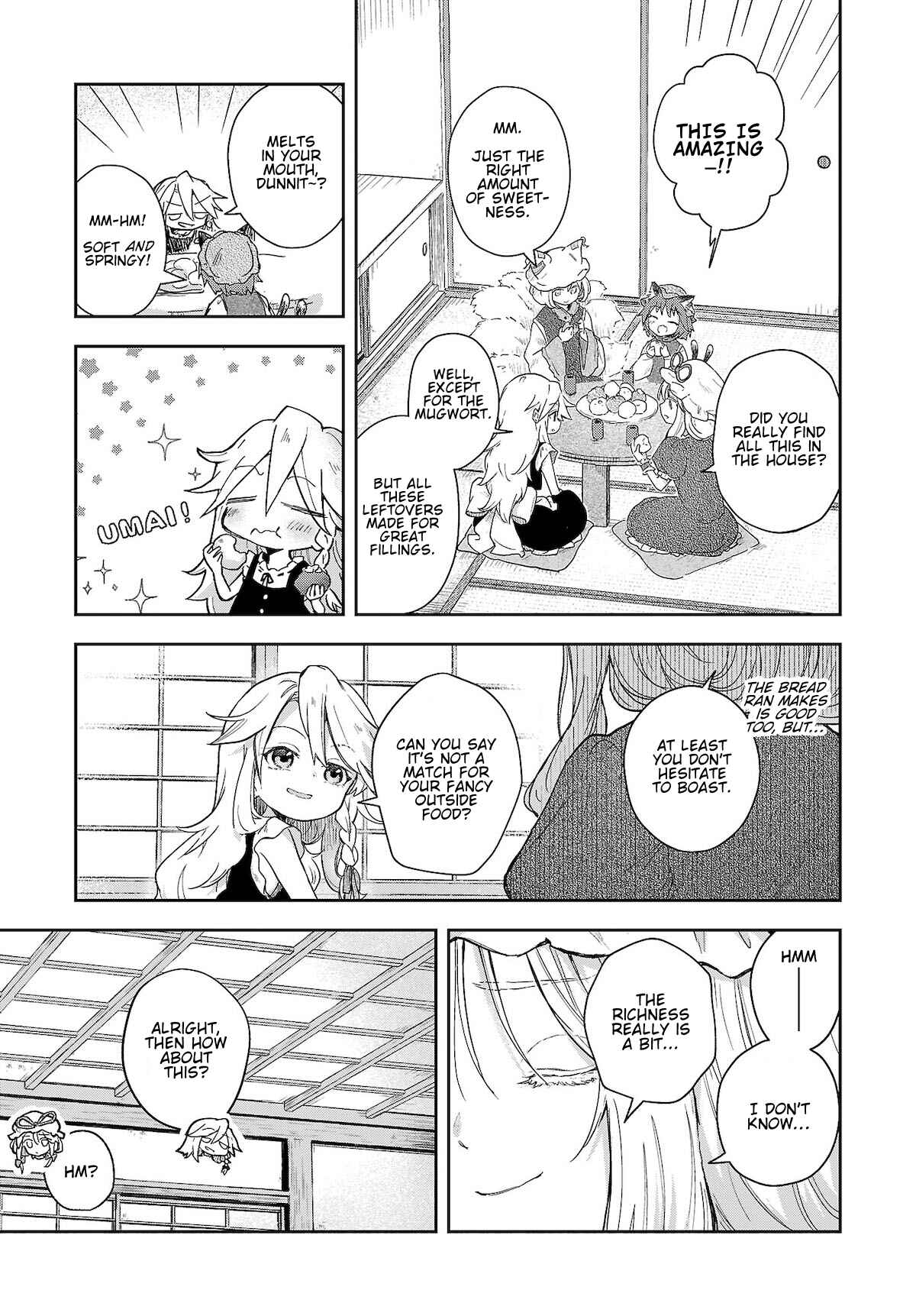 Page 11 Chapter 6 Touhou Project Niji Sousaku Series - Harapeko Marisa no Shiawase Gohan