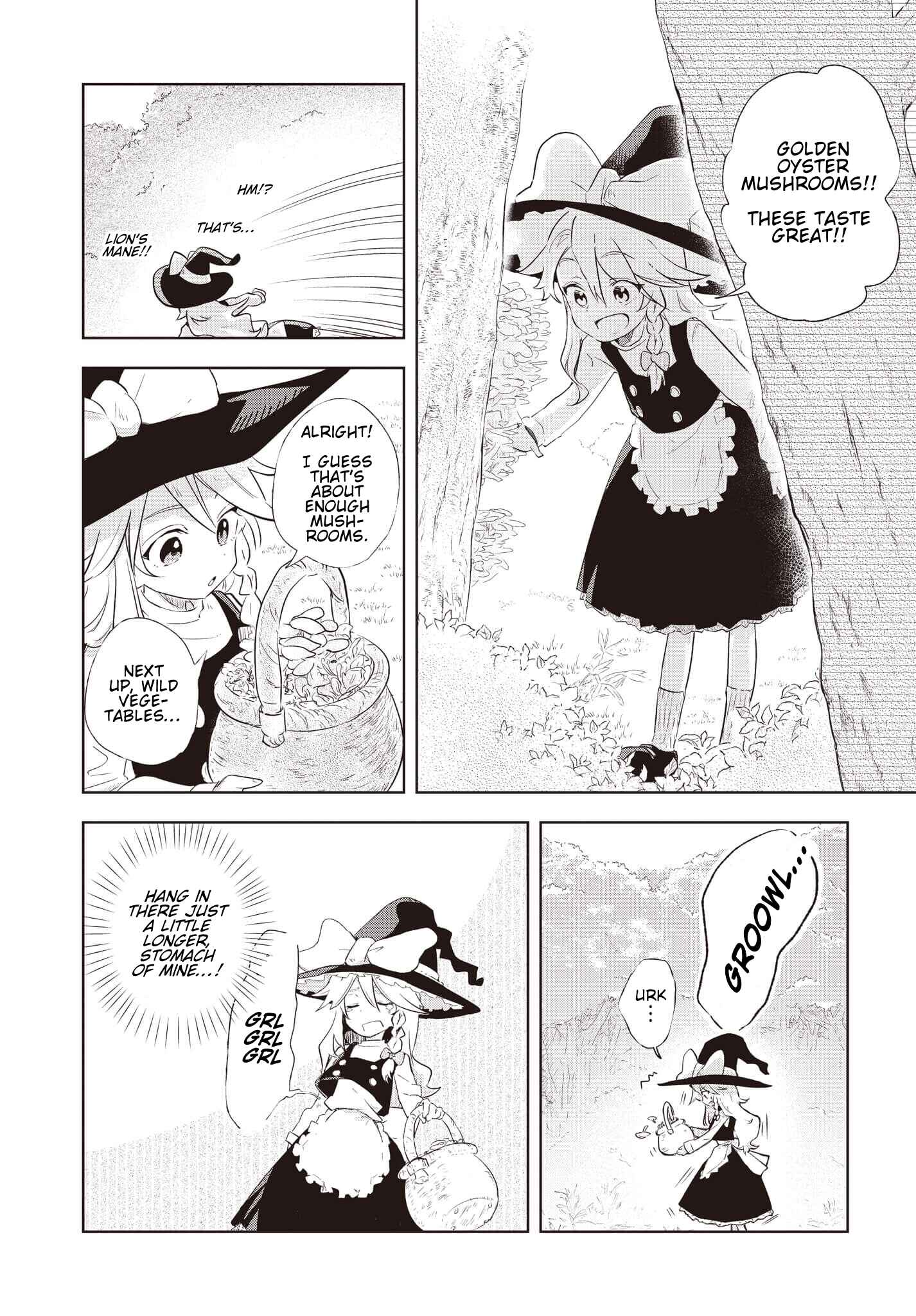 Page 6 Chapter 1 Touhou Project Niji Sousaku Series - Harapeko Marisa no Shiawase Gohan
