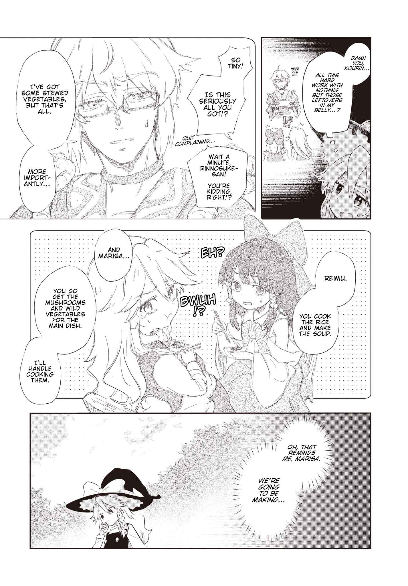 Page 7 Chapter 1 Touhou Project Niji Sousaku Series - Harapeko Marisa no Shiawase Gohan