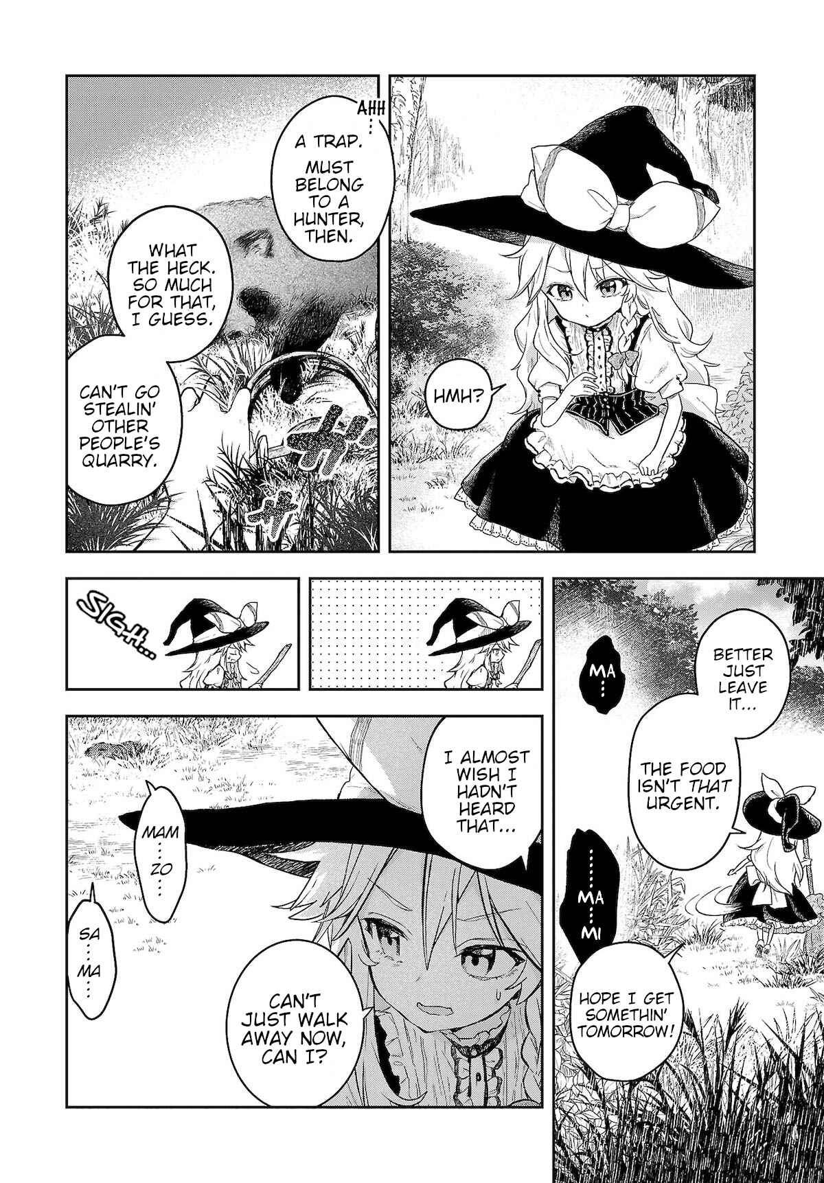 Page 2 Chapter 7 Touhou Project Niji Sousaku Series - Harapeko Marisa no Shiawase Gohan