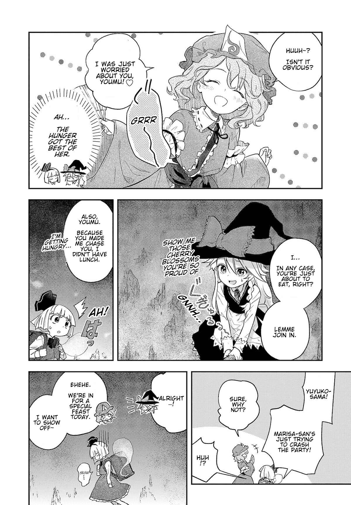 Page 6 Chapter 5 Touhou Project Niji Sousaku Series - Harapeko Marisa no Shiawase Gohan