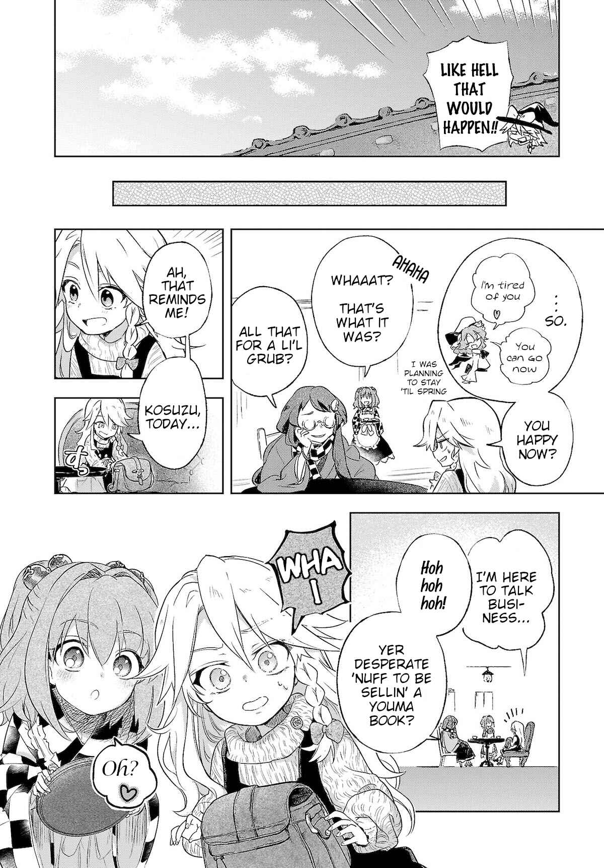 Page 4 Chapter 4 Touhou Project Niji Sousaku Series - Harapeko Marisa no Shiawase Gohan