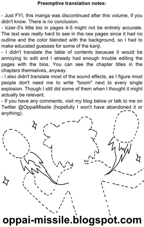 Page 1 Chapter 0 Legend of Iczer