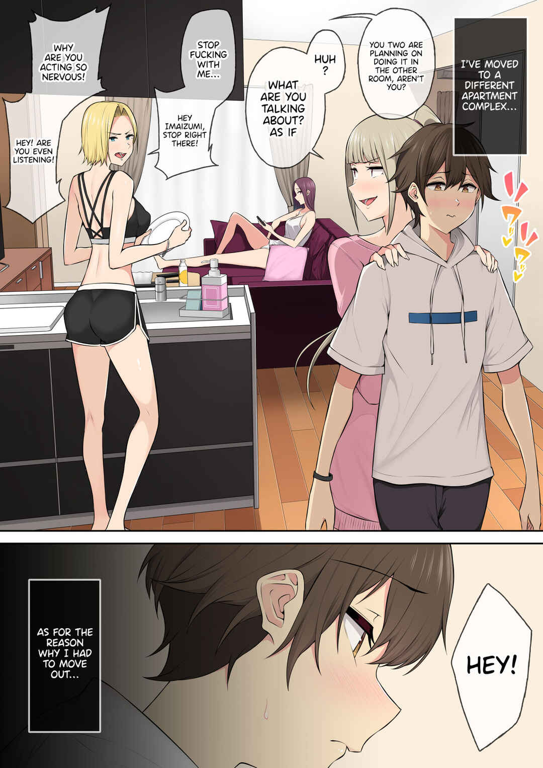 Page 3 Chapter 4 Imaizumin-chi wa Douyara Gal no Tamariba ni Natteru Rashii
