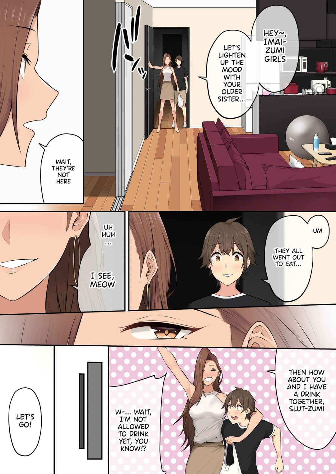 Page 44 Chapter 4 Imaizumin-chi wa Douyara Gal no Tamariba ni Natteru Rashii