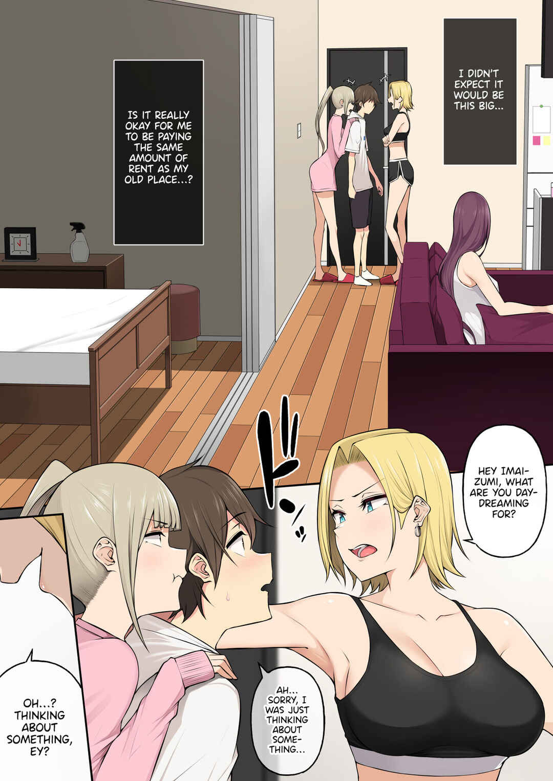 Page 6 Chapter 4 Imaizumin-chi wa Douyara Gal no Tamariba ni Natteru Rashii